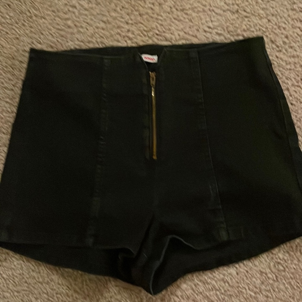 High waisted Jean shorts